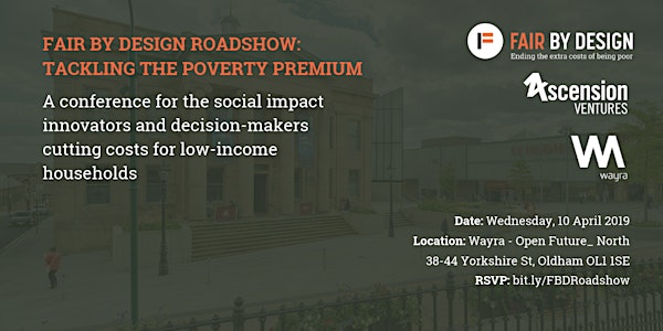 Fair By Design Roadshow: Tackling the Poverty Premium