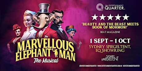 Sydney Fringe Festival - Marvellous Elephant Man Show primary image