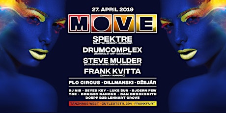 Hauptbild für MOVE with Spektre, Drumcomplex, Steve Mulder, Frank Kvitta