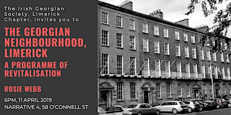 The Georgian Neighbourhood in Limerick: A Programme of Revitalisation primary image
