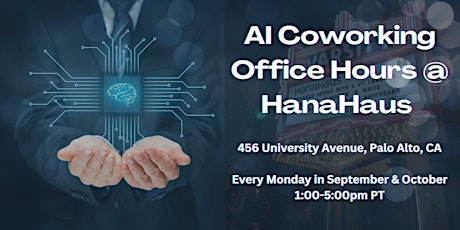 Immagine principale di AI Coworking Office Hours @ HanaHaus 