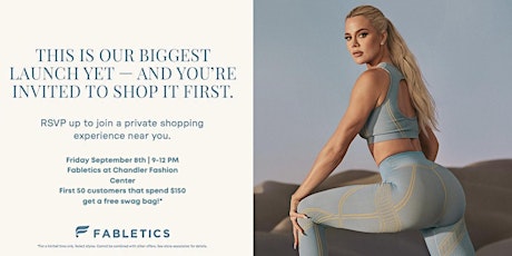 Fabletics at Chandler Fashion Events and Tickets