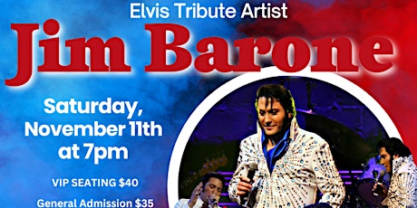 Imagen principal de Elvis Tribute Artist Jim Barrone