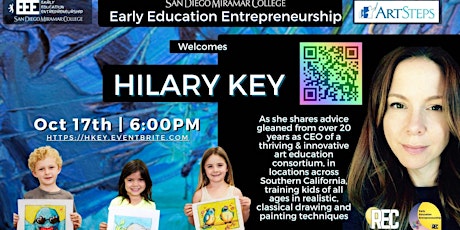 Hilary Key - Early Education Entrepreneurship Workshop primary image