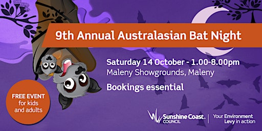 Ninth Annual Australasian Bat Night - Maleny primary image