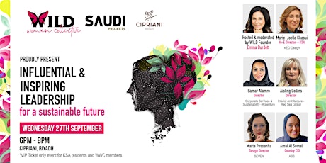 Image principale de WILD - Influential & Inspiring Leadership for a Sustainable Future - Riyadh