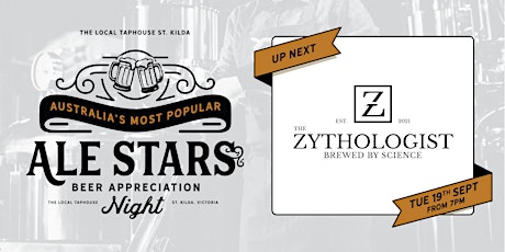 Ale Stars Beer Appreciation Night - The Zythologist primary image