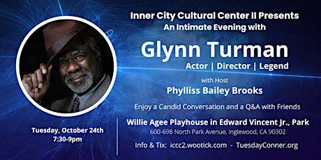 Imagem principal de An Intimate Evening with Glynn Turman | Actor | Producer | Legend