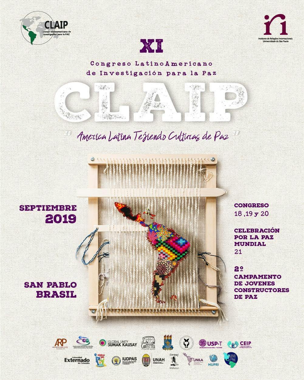 XI Congreso del Consejo Latinoamericano de Investigación para la Paz (CLAIP)
