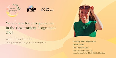 Hauptbild für What's new for entrepreneurs in the Government Programme 2023