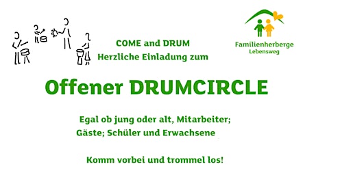 Offener DRUMCIRCLE open drum circle  primärbild