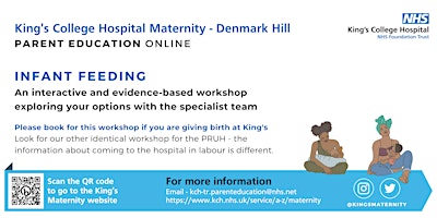 Infant Feeding workshop - Denmark Hill primary image