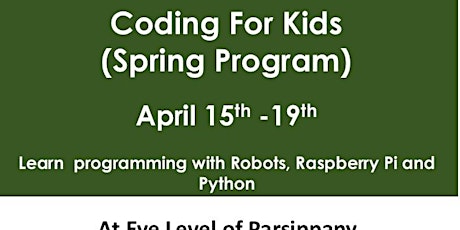 Coding Camp for Kids - Spring Break primary image