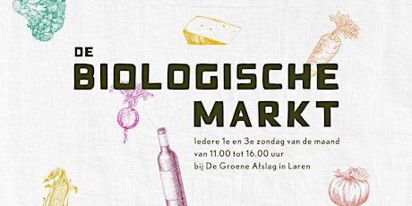 Primaire afbeelding van Marktkraam op De Biologische Markt bij De Groene Afslag