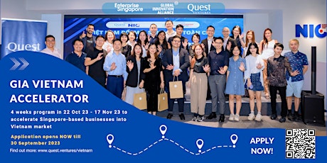 Global Innovation Alliance Vietnam Accelerator Program primary image