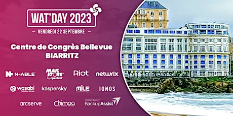 Imagen principal de WAT'DAY 2023 : L'événement Watsoft incontournable à Biarritz !