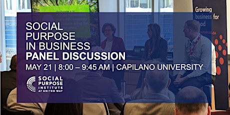 Free Panel Discussion: Social Purpose in Business