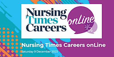 Nursing Times Careers Live OnLine 2023 -Virtual job fair primary image