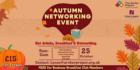 Imagem principal do evento Autumn Networking Event by The Archer Project