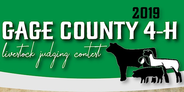 Gage County 4-H Livestock Judging Contest