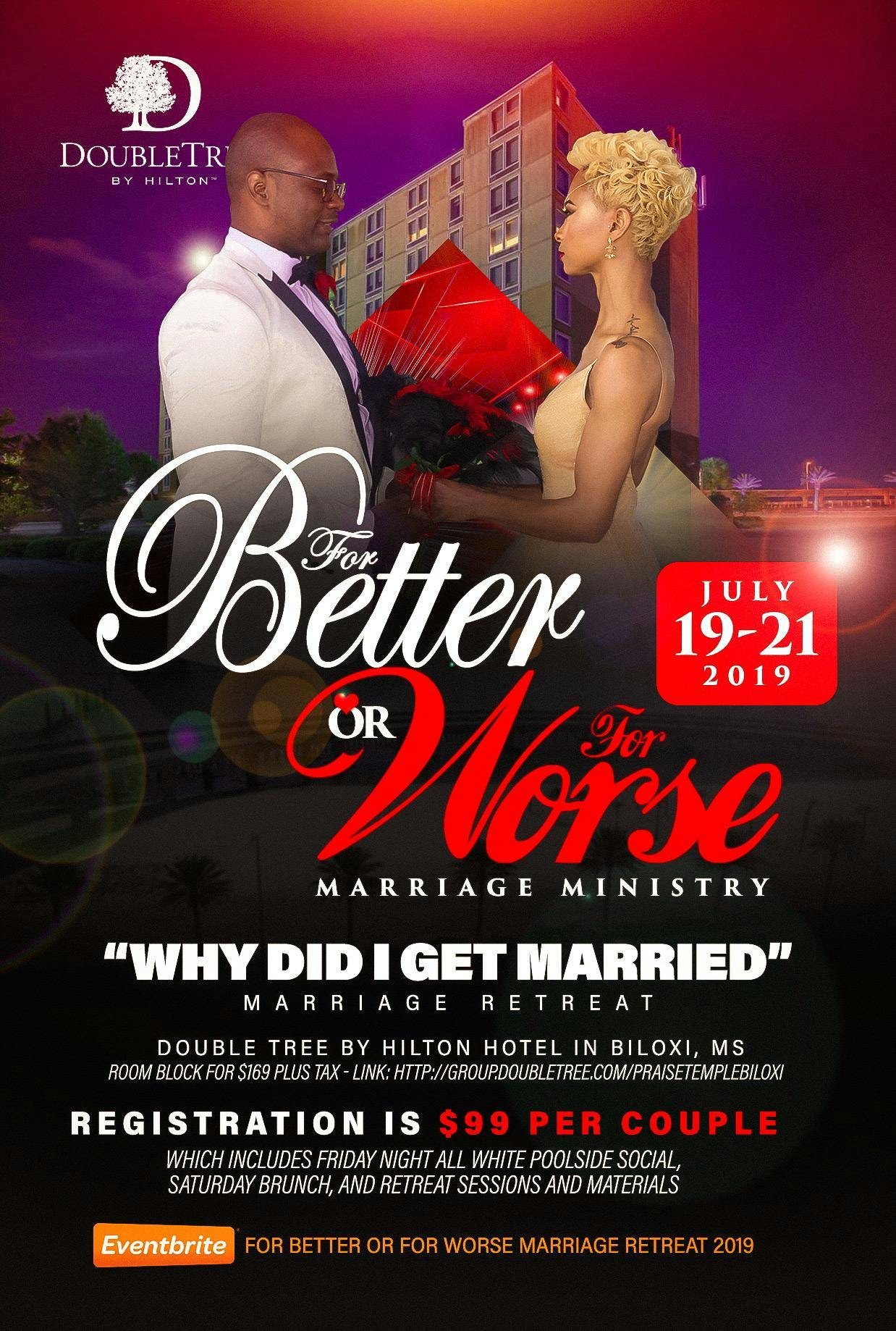 For Better or For Worse Marriage Retreat 2019