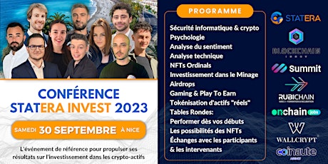 Hauptbild für Conférence Statera Invest 2023