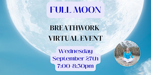 FULL MOON BREATWHROK Virtual Event primary image