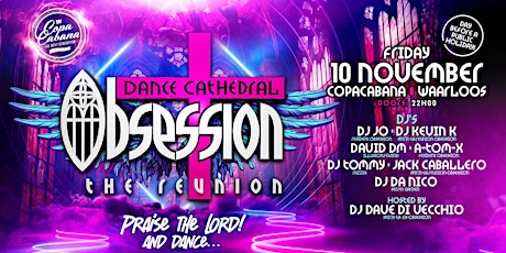 Imagen principal de ✟ Dance Cathedral Obsession ✞ THE REUNION ✞ 10/11✟