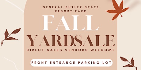 Fall Community Vendor and Yard Sale primary image