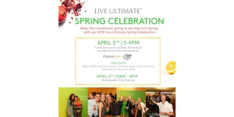 Live Ultimate Spring Celebration primary image