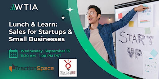 Lunch & Learn: Sales for Startups & Small Businesses primary image