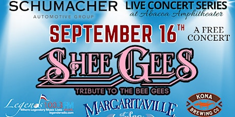 Tribute to The Bee Gees-FREE CONCERT. This is for a reserved preferred seat primary image