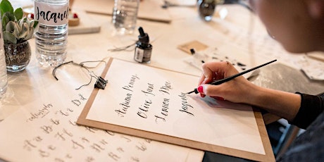 Justine Ma: Beginners Contemporary Calligraphy Workshop (SundayPM)