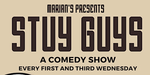 Primaire afbeelding van STUY GUYS COMEDY SHOW