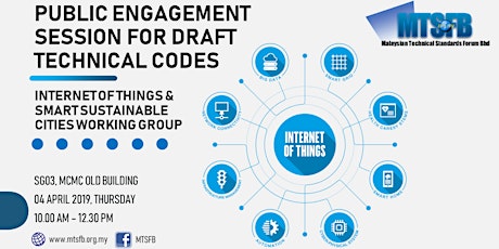 PUBLIC ENGAGEMENT ON DRAFT TECHNICAL CODES OF IOT WG primary image