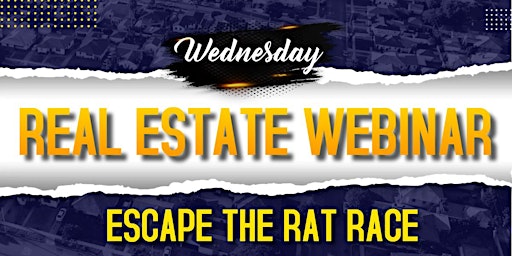 FINANCIAL HAMSTER-WHEEL | REAL ESTATE WEBINAR primary image