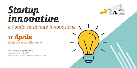 Immagine principale di Workshop: Startup innovative e fondo nazionale innovazione 