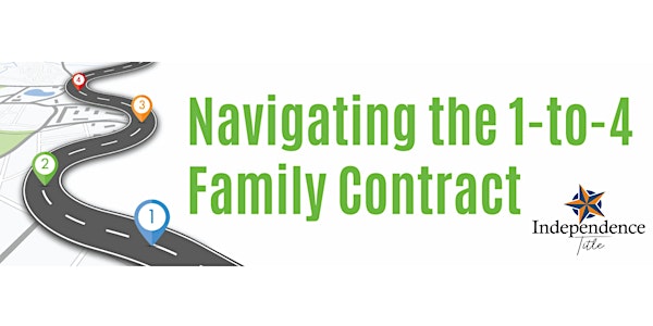 Navigating the 1 to 4 Family Contract @ Independence Title New Braunfels