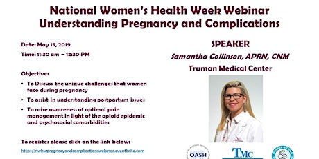 NWHW Webinar: Understanding Pregnancy and Complications  primary image