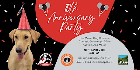 Medical Mutts 10th Anniversary Party at Upland Brewery primary image