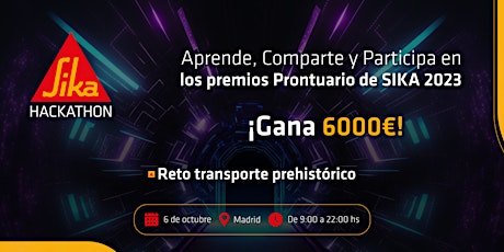 Imagen principal de SIKA HACKATHON | Premios Prontuario 2023