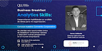 Business Breakfast: Analytics Skills