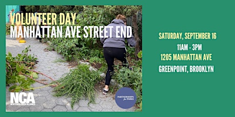 Hauptbild für Volunteer Day @ Manhattan Avenue Street End
