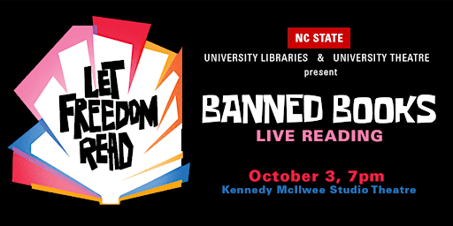 NC State: Banned Books Reading primary image