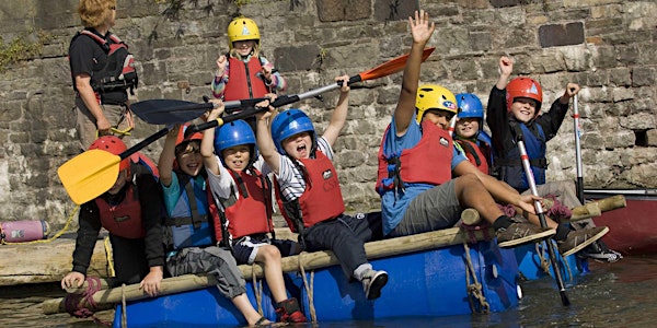 Holiday Activity Canoeing and Raftbuilding in Bristol