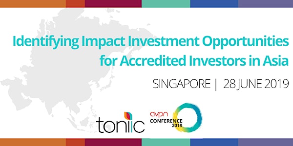 Toniic Impact Investing Workshop at AVPN 2019