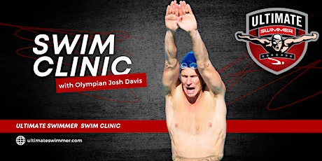 Imagem principal do evento Burlington, VT Swim Clinic Olympian Josh Davis Oct.8th 10-1pm, age 13-18