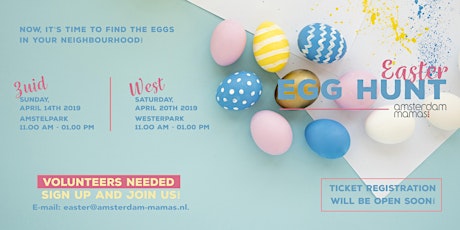 The Amsterdam Mamas Zuid Easter Egg Hunt 2019 primary image