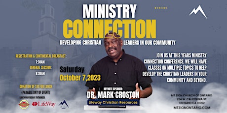 Ministry Connection 2023  -  Leadership Conference primary image