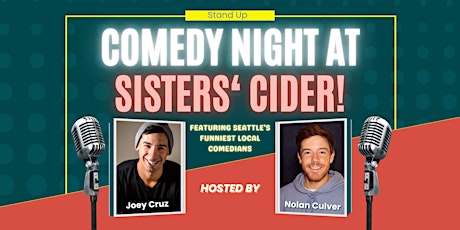 Primaire afbeelding van Comedy Show at SISTERS' CIDER
